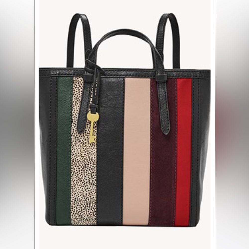 NWT Fossil Camilla Backpack Convertible Bag